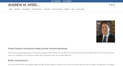 Desktop Screenshot of andrewmayers.com